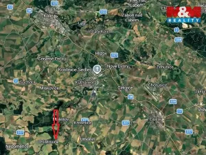 Prodej pozemku pro bydlení, Chlístovice, 1000 m2