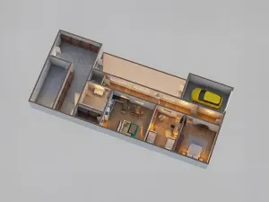 Prodej rodinného domu, Těšany, 108 m2