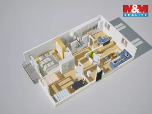 Prodej bytu 3+1, Ústí nad Labem - Ústí nad Labem-centrum, Masarykova, 63 m2