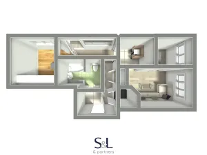 Pronájem bytu 3+1, Jablonec nad Nisou, Rýnovická, 75 m2