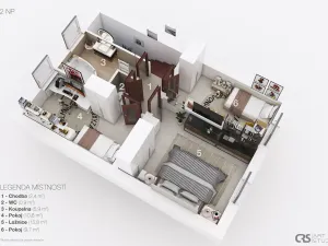 Prodej rodinného domu, Říčany, Bazalková, 101 m2