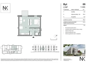 Prodej bytu 3+kk, Třeboň, Na Kopečku, 72 m2