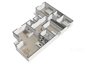 Pronájem bytu 4+kk, Praha - Šeberov, Na proutcích, 132 m2