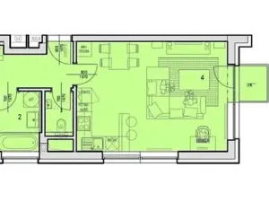 Pronájem bytu 2+kk, Cerhenice, Za Cukrovarem, 50 m2