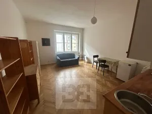 Pronájem bytu 1+kk, Praha - Nusle, U křížku, 28 m2