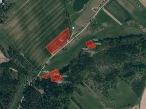 Prodej pole, Milešín, 48066 m2