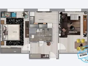 Prodej bytu 2+1, Ostrava, Jiskřiček, 55 m2