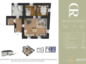 Prodej bytu 3+kk, Trhová Kamenice, Raisovo náměstí, 89 m2