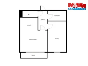 Prodej bytu 2+kk, Olomouc, Eduarda Hamburgera, 60 m2