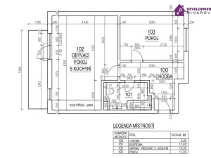 Prodej bytu 2+kk, Letovice, Jiráskova, 51 m2