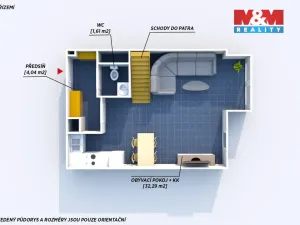 Prodej bytu 2+kk, Beroun, Palouček, 62 m2