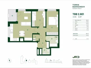 Prodej bytu 3+kk, Praha - Hlubočepy, Silurská, 74 m2