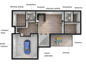 Prodej rodinného domu, Svémyslice, Sluncová, 155 m2