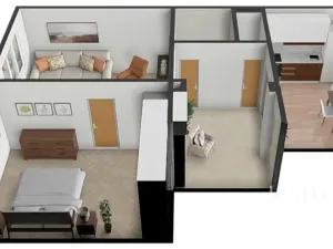 Prodej bytu 2+1, Písek, Šafaříkova, 52 m2