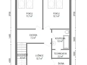 Prodej rodinného domu, Mysliboř, 140 m2