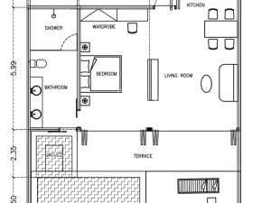 Prodej vily, Candi Dasa, Indonésie, 57 m2