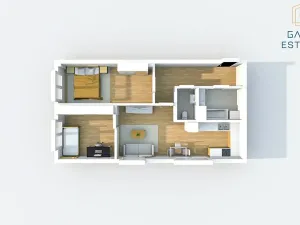 Pronájem bytu 3+kk, Bystřice pod Hostýnem, Sídliště, 67 m2