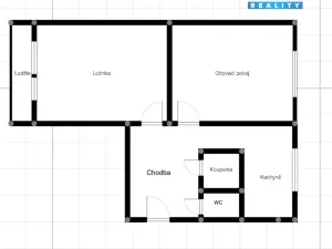 Prodej bytu 2+1, Ostrava - Zábřeh, Volgogradská, 52 m2