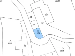 Dražba pozemku, Běleč, 103 m2