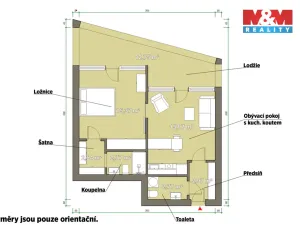 Pronájem bytu 2+kk, Železná Ruda - Alžbětín, 53 m2