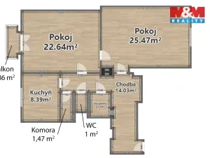 Prodej bytu 2+1, Plzeň - Východní Předměstí, Francouzská třída, 75 m2