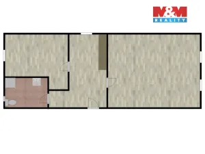 Prodej bytu 2+1, Jáchymov, K Lanovce, 37 m2