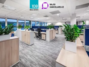Pronájem kanceláře, Praha - Smíchov, Radlická, 880 m2
