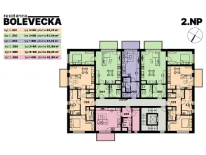 Pronájem bytu 1+kk, Plzeň - Severní Předměstí, Bolevecká, 37 m2