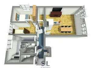 Pronájem bytu 3+1, Železný Brod, Družstevní, 100 m2