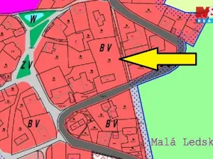 Prodej pozemku pro bydlení, Hřibiny-Ledská - Ledská, 1540 m2