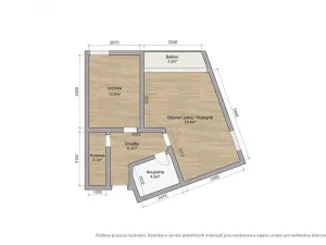 Pronájem bytu 2+kk, Chotěšov, Nová, 50 m2