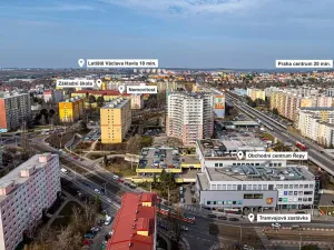 Pronájem bytu 3+kk, Praha - Řepy, Bazovského, 69 m2