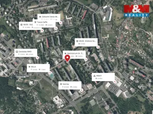 Prodej bytu 1+kk, Ústí nad Labem - Severní Terasa, Pod Parkem, 19 m2