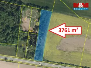 Pronájem zahrady, Sezemice - Kladina, 3761 m2