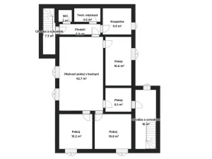 Prodej rodinného domu, Kamenná Horka, 273 m2