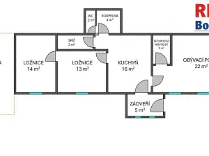 Prodej rodinného domu, Libáň, 85 m2