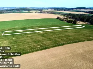 Prodej pole, Šebířov, 44451 m2