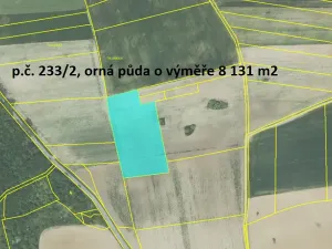 Prodej pole, Vysoký Újezd, 16023 m2