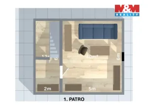 Prodej rodinného domu, Okřesaneč, 105 m2