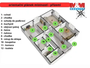 Prodej rodinného domu, Hněvkovice, 120 m2