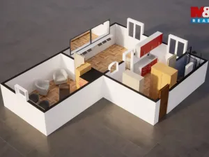 Prodej bytu 2+1, Velké Březno, Děčínská, 43 m2