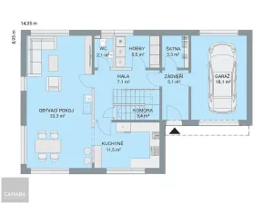 Prodej rodinného domu, Jeřmanice, 181 m2