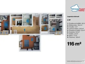 Prodej vily, Brandýs nad Labem-Stará Boleslav, Na Ladech, 230 m2