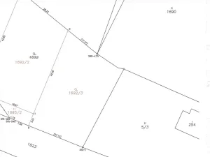 Prodej pozemku pro bydlení, Veliny, 1236 m2
