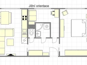 Prodej bytu 3+kk, Praha - Strašnice, Oravská, 51 m2