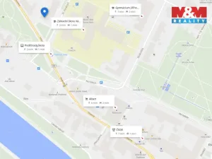 Pronájem bytu 2+kk, Poděbrady - Poděbrady II, Dr. Horákové, 43 m2