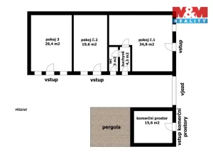 Prodej rodinného domu, Zruč nad Sázavou, náměstí MUDr. J. Svobody, 106 m2