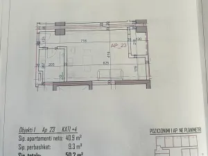 Prodej bytu 1+kk, Rruga Viena, Golem, Albánie, 37 m2