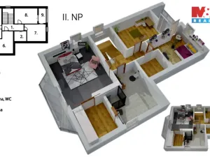 Prodej rodinného domu, Dyje, 224 m2