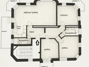 Pronájem bytu 4+kk, Úvaly, 110 m2